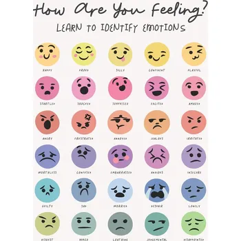 Plakát Plakát, Obraz - Feeling Chart, Beth Cai