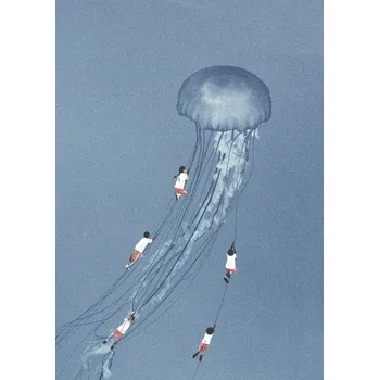 Plakát Plakát, Obraz - We came home smiling, Maarten Léon