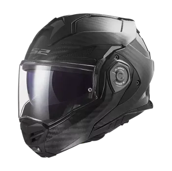 Helma na motorku LS2 FF901 Advant X CARBON Solid, překlápěcí helma na motorku