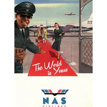 Plakát Plakát, Obraz - Nas Airlines, Ads Libitum / David Redon