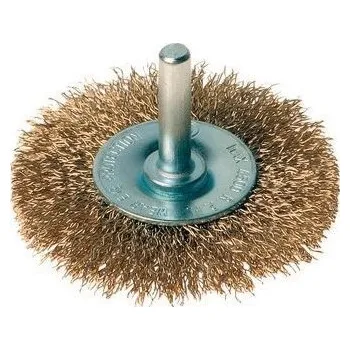 Drátěný kartáč Kartáč okružní 100 x 6 mm, drát 0,3 mm, stopka, OSBORN