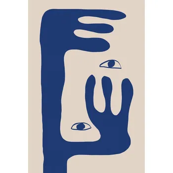 Plakát Plakát, Obraz - Abstract Face No1.