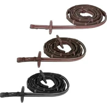 Otěže CWD RE17H Raised pogumované se zarážkami