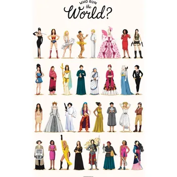 Plakát Plakát, Obraz - Who Run the World, Nour Tohme