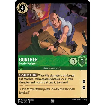 Sběratelská karetní hra Gunther 072/204 - Ursula´s Return Typ karty: Standard