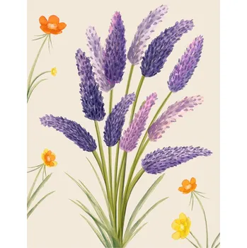 Plakát Plakát, Obraz - Purple flower, Bohonewart