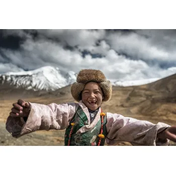 Plakát Plakát, Obraz - Smile Tibet, Sarawut Intarob