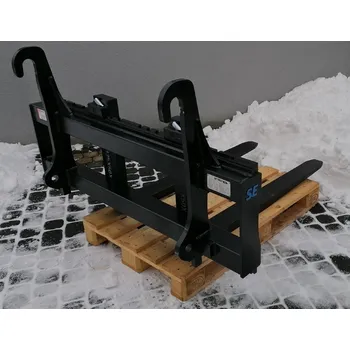 Vidle Paletizační vidle SADA na JCB Q/FIT 5,0t 1,2m