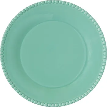 Talíř Porcelánový jídelní talíř Tiffany Aquamarine zelená