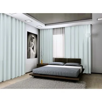 Dekorační látka Blackout světle šedá - 280 cm bez obšití 280