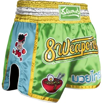 Oblečení pro bojové sporty Muay Thai šortky 8 WEAPONS - Yummy Green Velikost: S