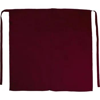 Kuchyňská zástěra SG Accessories "Berlin" Číšnická zástěra s rozparky a s kapsami Velikost: uni, Barva: fuchsiová