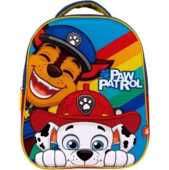 Školní batoh Paw Patrol 3D backpack barevný 8l
