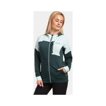 Dámská mikina Kilpi MEMPHIS-W tmavě zelená 38; Zelená mikina + DÁREK DLE VÝBĚRU!