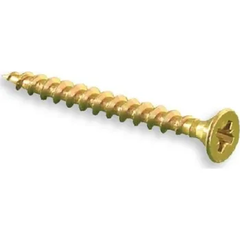 Vrut TS Vrut do dřeva 4x25 zinek žlutý celozávit