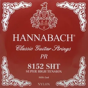 Struna pro kytaru a smyčcový nástroj Hannabach Struny pro klasickou kytaru série 815 Super High Tension Silver specialH/B2 8152SHT 5825