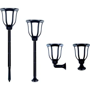 Venkovní osvětlení Bezdoteku LEDSolar 168 solární venkovní lucerna lampa 2 ks, se senzorem, bezdrátové, iPRO, 1W, teplá barva