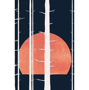 Plakát Plakát, Obraz - Forest Fairytales BLEU, Kubistika