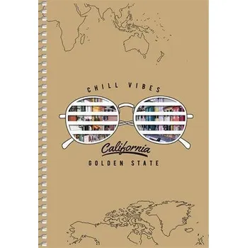 Sešit Spirálový sešit "Student", mix motivů, čtverečkovaný, A5, 96 listů, SHKOLYARYK A5-SC-096-6116K