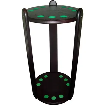 Kulečník Držák na 9 kulečníkových tág kulatý Varianta: Černá