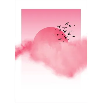 Plakát Plakát, Obraz - Pink Sunshine, Nordic Creators