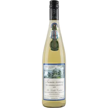 Víno Tramín červený 2020, kabinetní víno, Vinařství Vondrák Mělník, suché