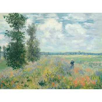 Plakát Plakát, Obraz - Poppy Fields near Argenteuil, Claude Monet