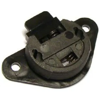 Nábytkové kování TS Kování plastové na posuvné dveře Unipos horní díl, černá