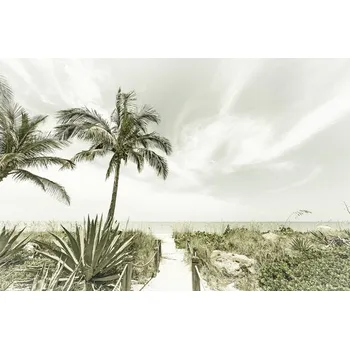 Plakát Plakát, Obraz - Alone at the beach | Vintage, Melanie Viola