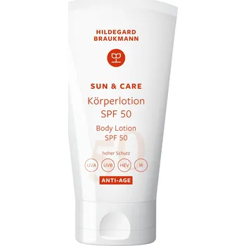 Přípravek na opalování Hildegard Braukmann Sun & Care ANTI-AGE Opalovací tělové mléko SPF 50 150 ml Körperlotion SPF 50