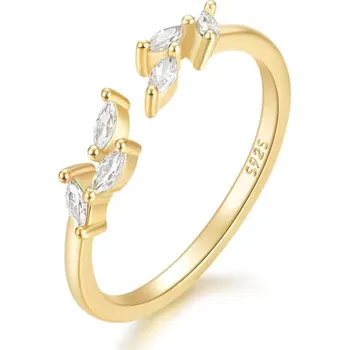 Prsten Olivie Stříbrný nastavitelný prsten GOLD 8707 Zlatá