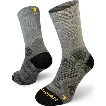 Pánské ponožky Northman Turistické merino ponožky Svarog Velikost: 39-41 Světle šedé Turistické Merino Ponožky