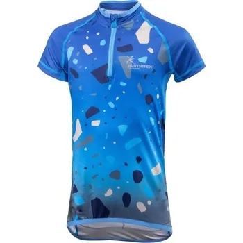 cyklistický dres Dětský cyklistický dres KLIMATEX Randy modrý Velikost: 158