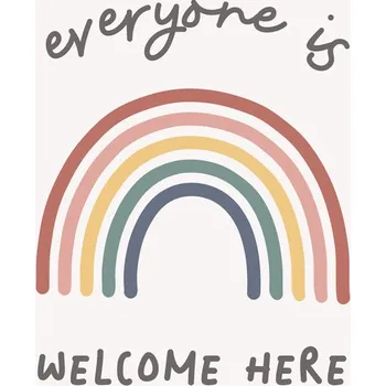 Plakát Plakát, Obraz - Everyone Is Welcome Here, Beth Cai