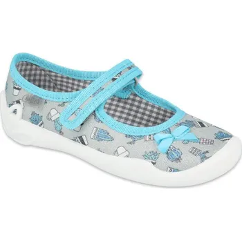 Dívčí bačkory Dívčí balerínky BEFADO BLANCA 114X441 Velikost: 26