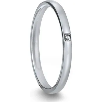 Prsten 7AE AN1047 Dámský snubní ocelový prsten - velikost 51 - AN1047-D-51