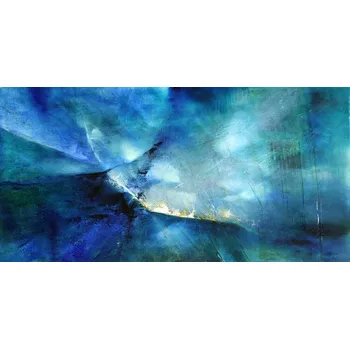 Plakát Plakát, Obraz - moody blue II, Annette Schmucker