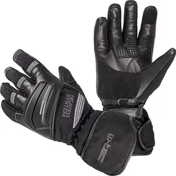 Rukavice W-tec Vyhřívané moto a lyžařské rukavice HEATston 2x2000 mAh (Velikost: XXL, Barva: černo-šedá)