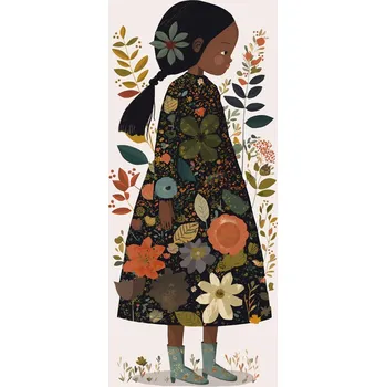 Plakát Plakát, Obraz - Little Flower Girl, Treechild