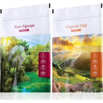 Zdraví Energy Raw Aguaje caps 120 kapslí + Organic Goji powder 100 g