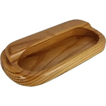 TS Úchytka dřevěná mušle borovice lak - DOPRODEJ