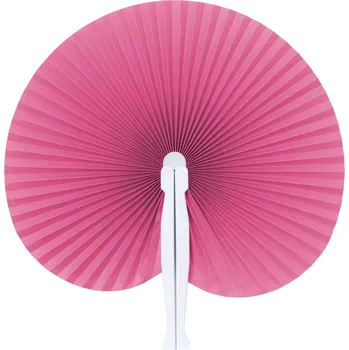 Karnevalový doplněk Plastový vějíř STILO - růžový