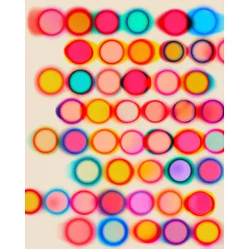 Plakát Plakát, Obraz - Glow, Jazzberry Blue