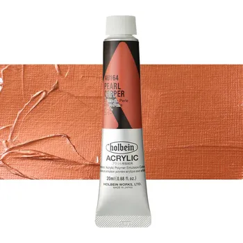 Vodová barva Akrylová barva Holbein Heavy Body - Pearl Cooper Balení: 20 ml