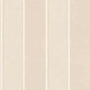 Tapeta Vliesová tapeta béžová - pruhy 463910 / Tapety na zeď Country Charme (0,53 x 10,05 m) Rasch