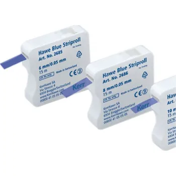 Kerr Hawe Modrá Striproll, délka 15 m - výška 8mm, transparentní