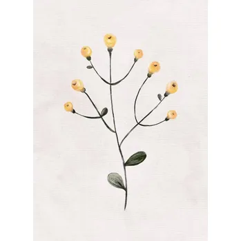 Plakát Plakát, Obraz - Yellow Treasure, Goed Blauw