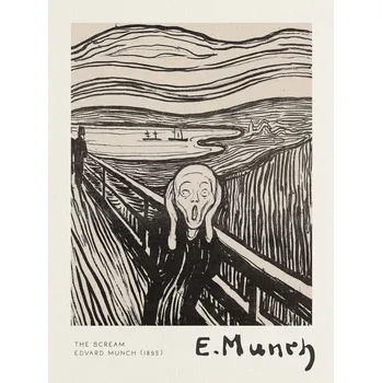 Plakát Plakát, Obraz - The Scream - Edvard Munch