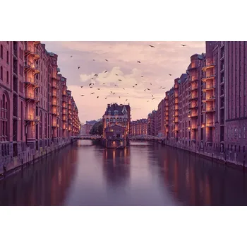 Plakát Plakát, Obraz - City of Warehouses, Mike Kreiten