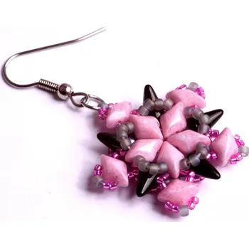 Korálek Náušnice Chariton č. 1139 - stavebnice